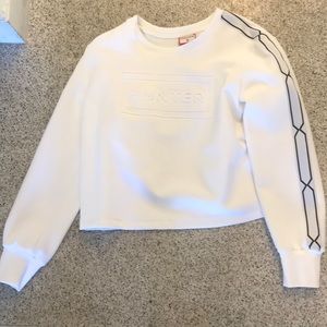 Hunter for Target white sweatshirt